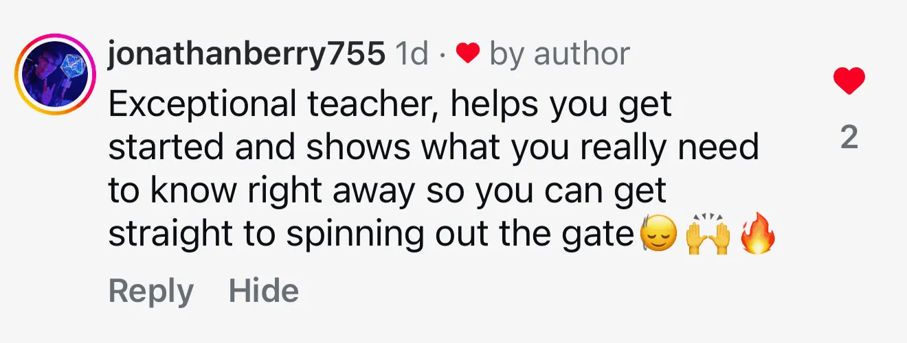 Customer review screenshot showing positive feedback - Image from Notion.png