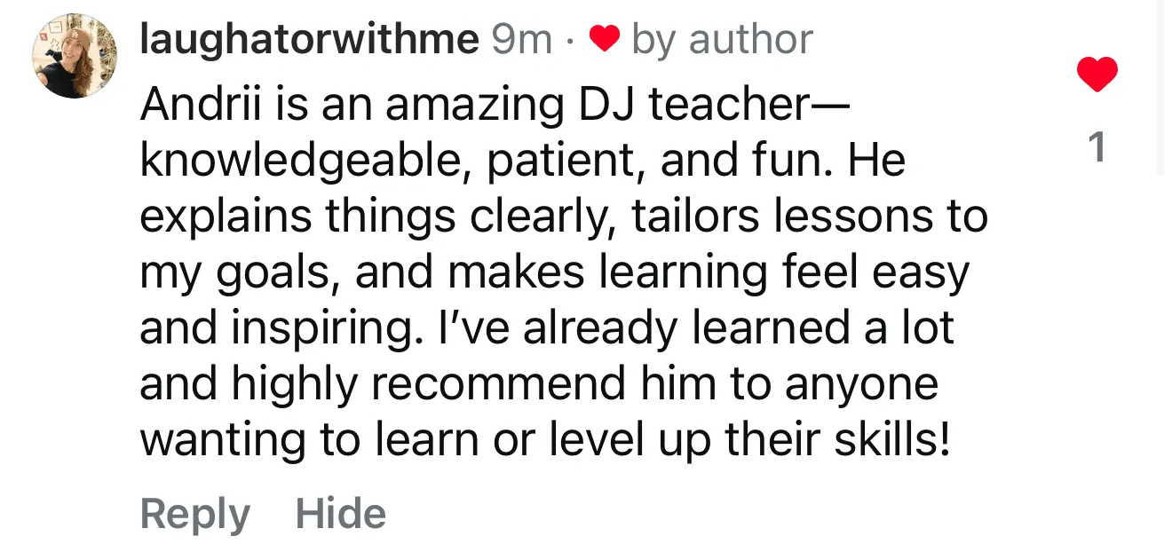 Customer review screenshot showing positive feedback - Image from Notion (1).png